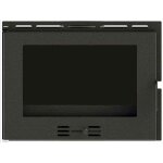 Fratelli lerda ? insert chemin�e � bois ventil� 18 kw ? acier s235jr ? rendement 70% ? ventilation forc�e ...