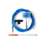 Mbm ? kit ramonage chemin�e 3 m ? brosse nylon 80 mm ? nettoyage conduits po�les � pellets ? rallonges ...