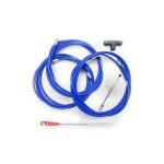 Mbm ? kit de ramonage professionnel 9 m ? brosse � pellets nylon 80 mm ? rallonges flexibles en acier ...