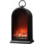 Chemin�e led 25 cm avec minuterie / batterie / usb - real flame effect
