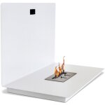 Privatefloor - chemine murale  l'thanol - alon blanc