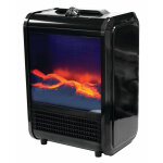 Cheminée noir max heater venteo cheminée compacte et portable - noir - adulte Cheminée noir max heater venteo cheminée compacte et portable - noir - adulte