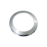 Cheminee rosace ronde cheminee poele chaudiere pellet acier inoxydable d. 300 mm.