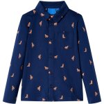 Chemise pour enfants bleu marine 116