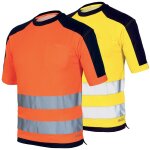 Issaline - chemise de travail haute visibilit industrial starter hv t - shirt 08186 - xl - jaune