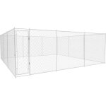 Chenil extérieur cage enclos parc animaux chien extérieur pour chiens acier galvanisé 570 x 570 x 185 ... Chenil extérieur cage enclos parc animaux chien extérieur pour chiens acier galvanisé 570 x 570 x 185 ...