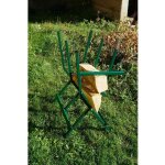 Chevalet buches metallique