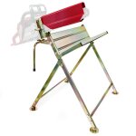 Wiltec - chevalet de sciage pliant porte bche ? 880 x 710 x 960 mm ? capacit 120 kg ? en acier galvanis ...