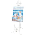 Biscottini - chevalet porte - photo support en toile porte - menu exposition d'images peintures sur fer ...