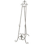 Chevalet porte - photo support en toile porte - menu exposition d'images peintures sur fer plus stable ...