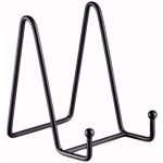 Chevalet support presentoir porte assiette - noir metal support assiette decorative - support cadre photo ...
