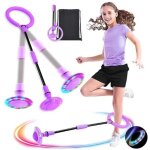 Cheville skip ball, anneau de saut de cheville, pliable jouet d'anneau de saut de cheville, color� anneau ...