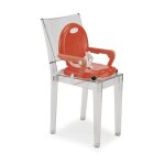 Chicco - rehausseur pocket snack - poppy red