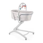 Chicco transat berceau 4 en 1 - baby hug - glacial