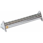 Mangeoire en acier galvanis� � grille mobile 50 cm pour 20 poussins