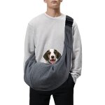 Linghhang ? sac de transport pour chien 10 - 20lbs ? bandouli�re rembourr�e r�glable ? poche pour objets ...