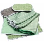 Chiffon, microfibre et lingette - lot de 6 chiffons bambou microfibres - nettoyer et lustrer toutes les ...