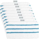 Chiffon, microfibre et lingette, lot de 8 lingettes pour black et decker balais vapeur fsmp20 steam mop ... Chiffon, microfibre et lingette, lot de 8 lingettes pour black et decker balais vapeur fsmp20 steam mop ...