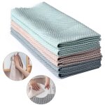 Chiffon microfibre pour vitres sans traces - absorbante et sans peluches - nettoyage cuisine et �limination ...