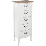 Chiffonnier en bois chrysa - l. 45 x h. 113 cm Chiffonnier en bois chrysa - l. 45 x h. 113 cm