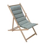 Jardin prive - chilienne matelassée norvege avocat - tissu traité déperlant Jardin prive - chilienne matelassée norvege avocat - tissu traité déperlant