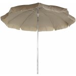 Chillvert - parasol de jardin hampton aluminium fixe 240 beige