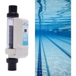 Chlorateur de sel 8 g / h pour ? 50 m / 13209 piscines, gnrateur de chlore autonettoyant 220 v piscine ...