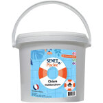 Chlore multifonctions d�sinfectant, galet de 250 g - seau de 5 kg - senet piscine