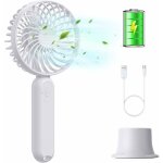 1 x ventilateur portatif, ventilateur portatif usb portable ventilateur debureau, mini ventilateur portatif ...
