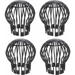 Choyclit lot de 4 crapaudines pour gouttire d?environ 13, 2 x 14, 5 cm (diamtre x hauteur)