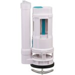 Mécanisme de chasse d'eau, toilette bottom inlet fill valve connected double push button dual flush 21cm ... Mécanisme de chasse d'eau, toilette bottom inlet fill valve connected double push button dual flush 21cm ...