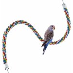 Perchoir perroquet corde perruche escalade ficelle oiseaux cage jouet accessoire pour calopsitte / insparable ...