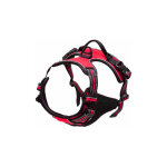 Rouge, taille m harnais chien anti traction pour chien rflchissant rglable, pour chien facile  mettre ...