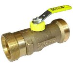 Chuchu decayeux - robinet d'arr�t pression de service jusqu'� 500 mbar - dble m�le 20x27