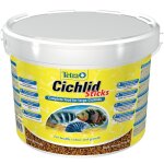 Cichlid sticks 2. 9kg - 10 l nourriture pour grands cichlidés - tetra Cichlid sticks 2. 9kg - 10 l nourriture pour grands cichlidés - tetra