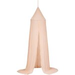 Ciel de lit lili en gaze de coton h 250cm rose atmosphera cr�ateur d'int�rieur