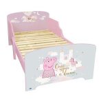 Cijep - fun house peppa pig dream lit avec sommier a lattes 140 x 70 cm