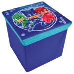 Fun house pyjamasques tabouret de rangement pour enfant