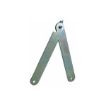 Cime - compas de trteau, droit et gauche, pour trteau,  visser, l 275 h20 mm, 2 pices