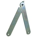 Cime - compas de trteau, droit et gauche, pour trteau,  visser, l 275 h20 mm, 2 pices