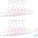 Cintres enfants set de 10 cintres b�b� d�coratif chemises forme originale fer pvc 30 cm, etoile