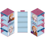 Cintre organisateur de placard - 4 niveaux - la reine des neiges - 29x28x65 cm