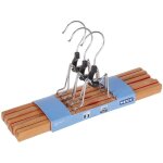 Cintre pantalon premium, lot de 3 cintres pantalons avec pince antid�rapante, id�al pour tous les pantalons ...