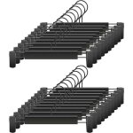 Cintres pantalons, cintres de jupe peu encombrants avec crochets pivotants  360 , cintres  pinces ...