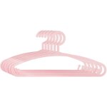 Cintres en plastique x 6 pour enfant rose 28. 5x13. 8 cm