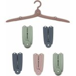 Cintres pliables de voyage, cintres pliants portables avec antid�rapant grooves, pour la famille les ...