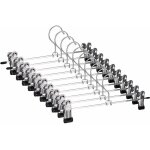 Cintres porte - pantalons antidérapant cintres pour pantalons en métal avec clips réglables cintres de ... Cintres porte - pantalons antidérapant cintres pour pantalons en métal avec clips réglables cintres de ...