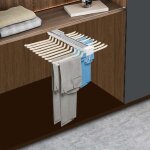 Cintres porte - pantalon porte - pantalon coulissant acier inoxydable multifonction porte pantalons extractibl ...