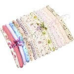 Cintre rembourr�, 5pcs de cintres floraux pour manteau chemise blouse robe douce hanger rack - livraison ...