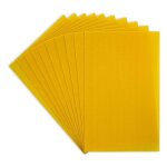 Icko - cire gaufrée premium pour cadres de corps ruche dadant (lot de 10 feuilles) Icko - cire gaufrée premium pour cadres de corps ruche dadant (lot de 10 feuilles)